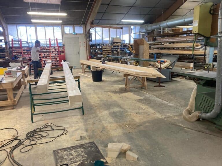 Atelier menuiserie à Angers