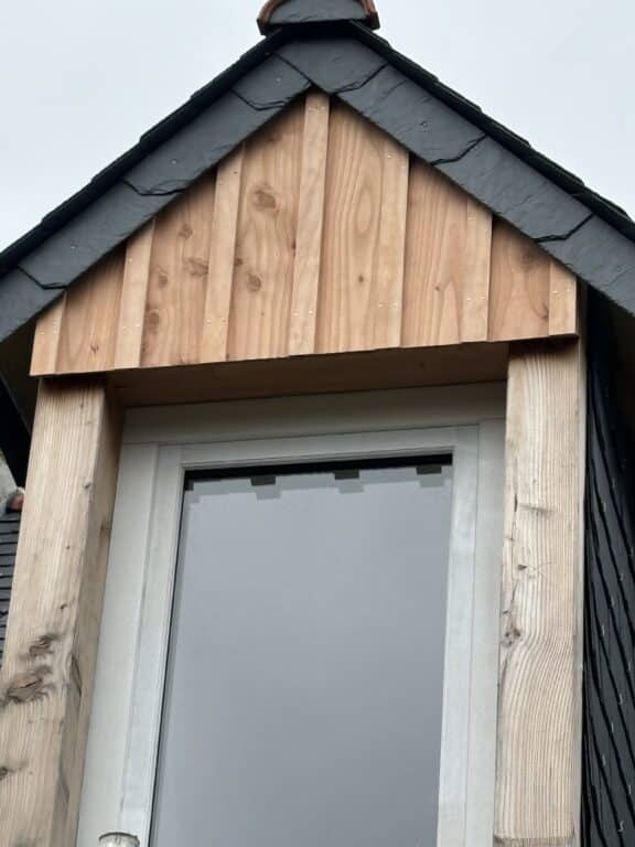 Création d'une lucarne à Angers