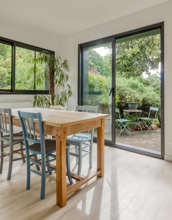 Extension maison angers : salle à manger