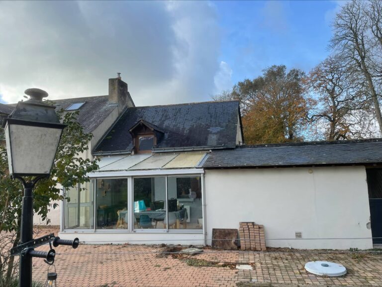 Maison avant les travaux d'extension