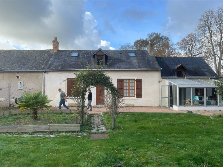 Maison avant les travaux d'extension