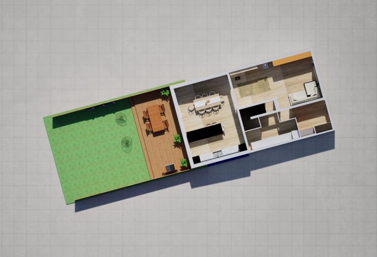 réalisation d'une extension bois